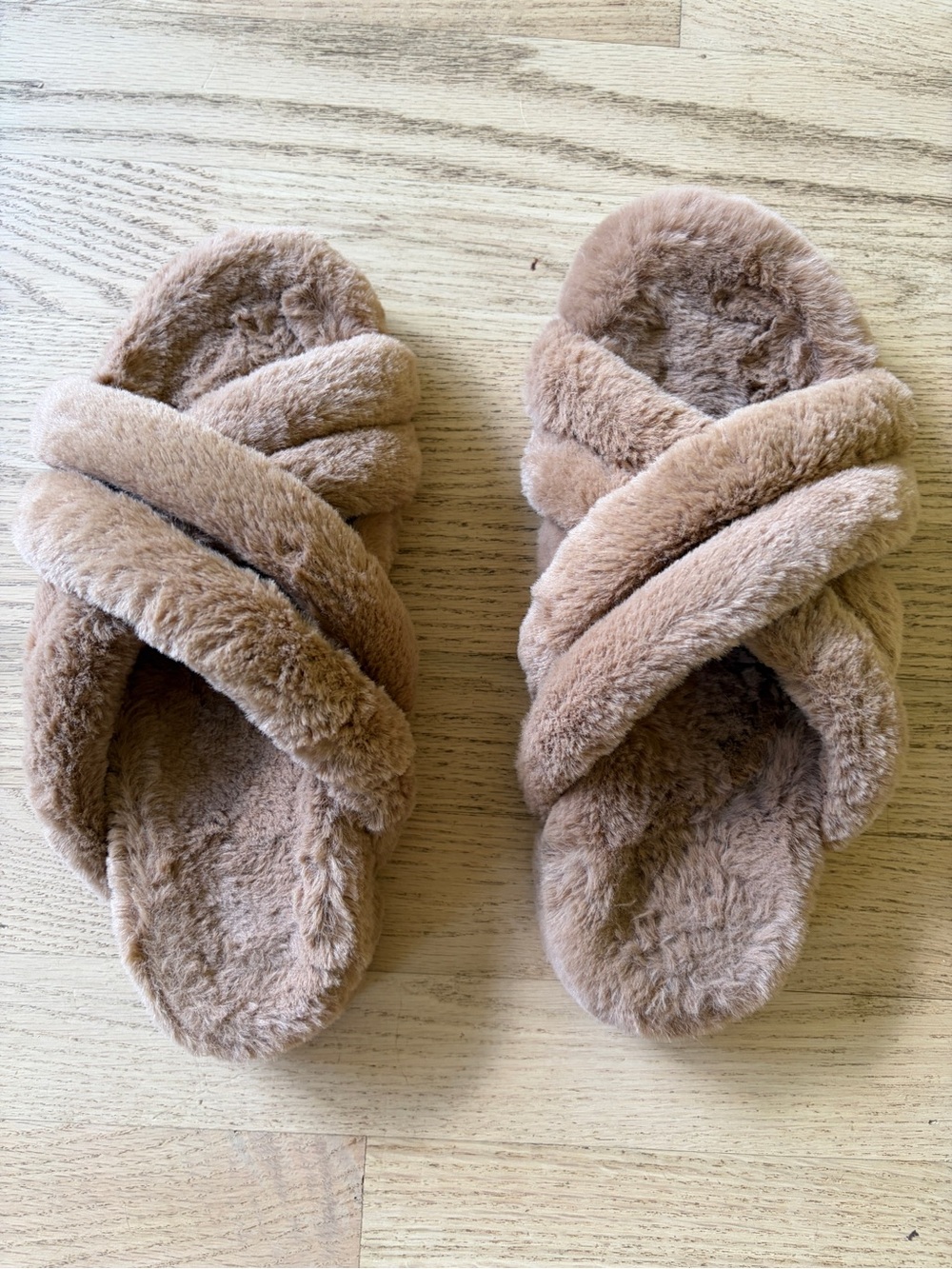 Anine Bing Lizzie Faux fur slide